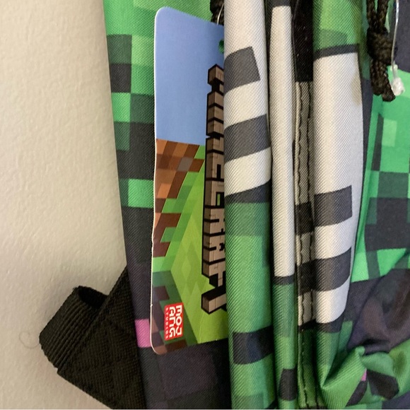 minecraft Bags New Minecraft Backpack Greenblack Poshmark